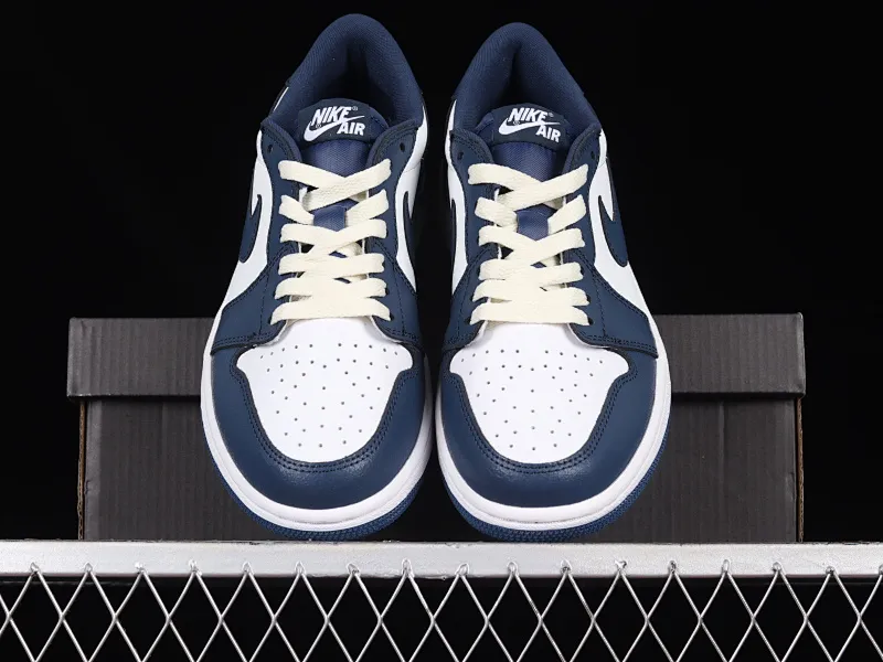 All categories Air Jordan Jordan series basketball shoes Air Jordan 1 Low Z version Air Jordan 1 Low AJ1 Joe 1 white and blue low-top casual sneakers CZ0790-065